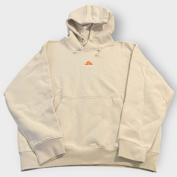 Nike ACG Therma-FIT Fleece Hoodie Oversized Fit Mens size Medium DH3087-104 New - Picture 2 of 9